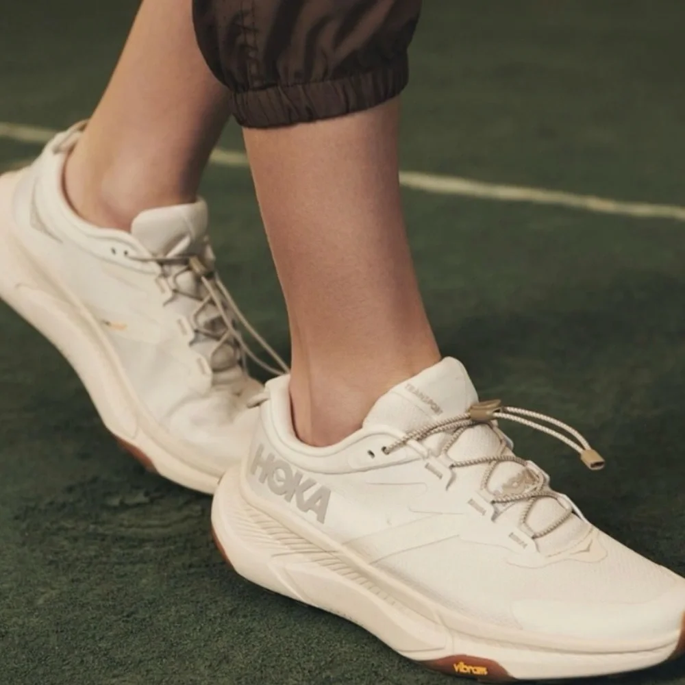 Hoka One One Transport Egg Nog off white cream 7.5 - Picture 9 of 9